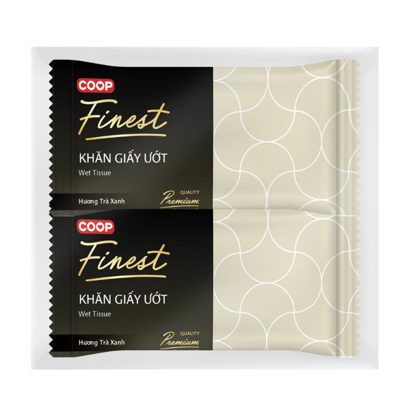 [NEW DATE] ทิชชู่เปียก Coop Finest 2525 แพ็ค 20 (Kco1)