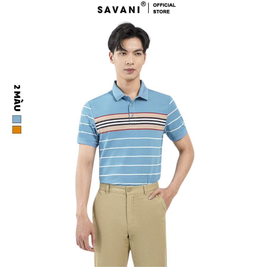 เสื้อยืดแขนสั้นคอปก MPS097S3