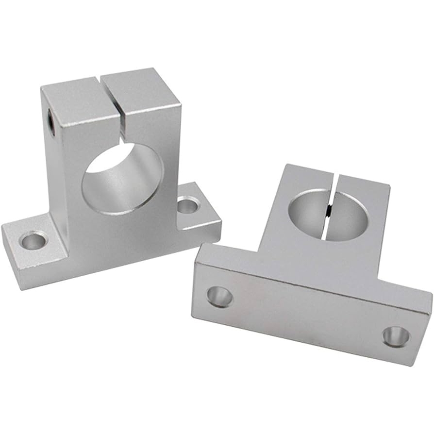 รองรับเพลาอลูมิเนียม SK SK8, SK10, SK12, SK14, SK16, SK20, SK25