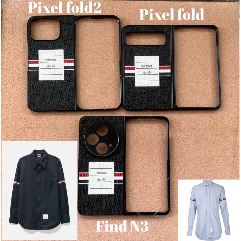 กระเป๋าหนังแท้ THOM B สําหรับ Oppo Find N5/N3/N2 Google Pixel Fold3/2/1
