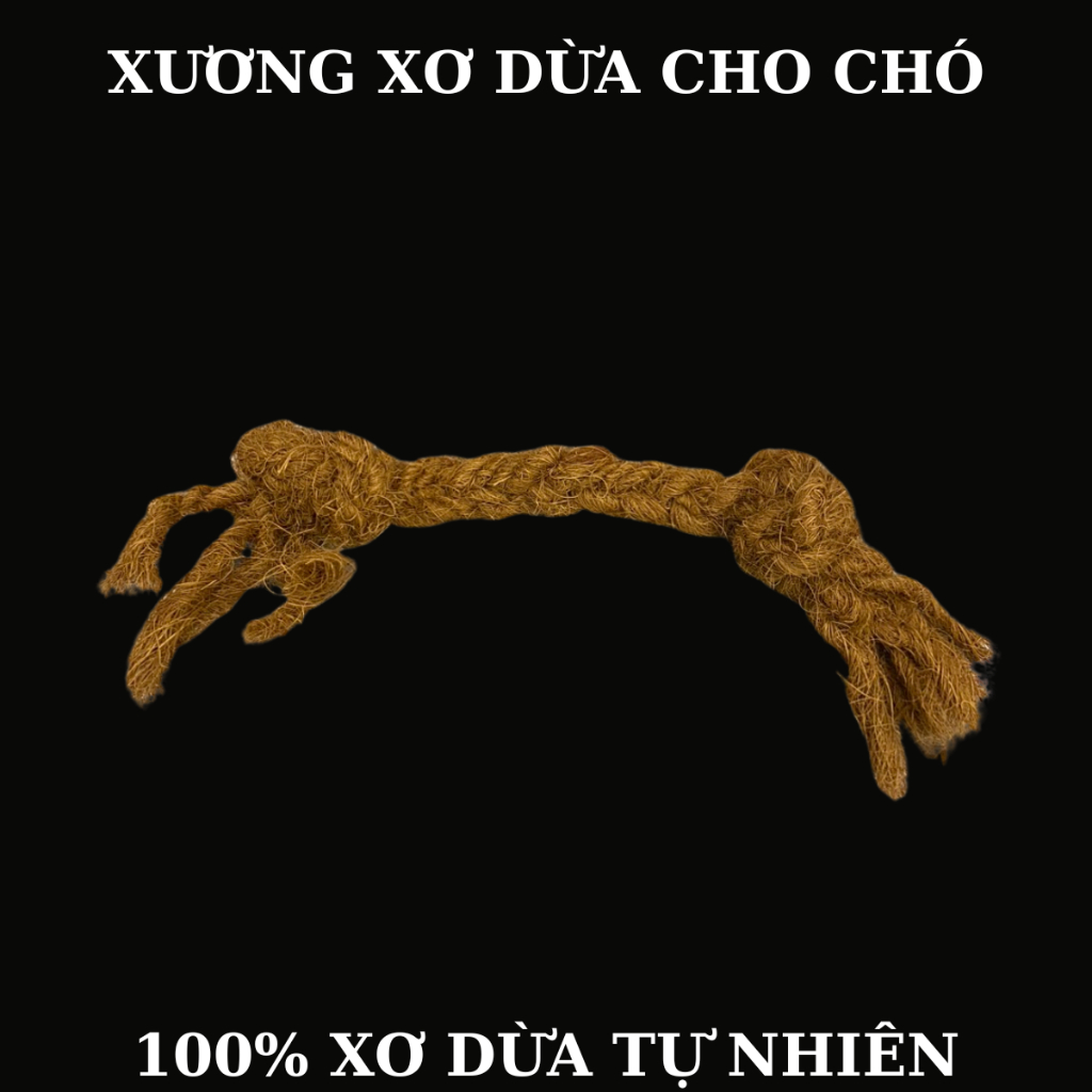 กระดูกเคี้ยวใยมะพร้าวธรรมชาติ 100% สําหรับสุนัข