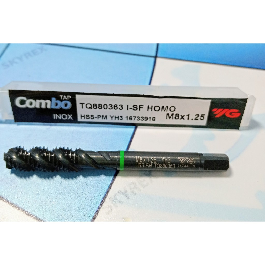 Yg BLACK SPIRAL TARO NOSE - Stainless Steel RUNNING - TQ88...