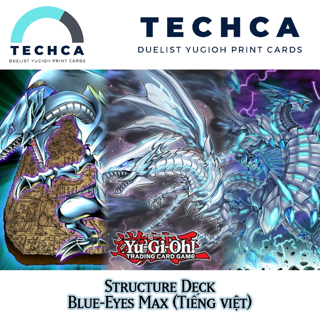 การ์ดเวียดนาม - Yugioh Deck - Structure Deck - Blue-Eyes Max