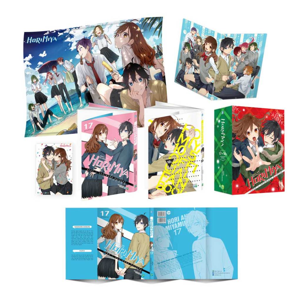หนังสือ - Horimiya - 17 & Horimiya - 10.5 Official Fanbook (ฉบับสะสม)