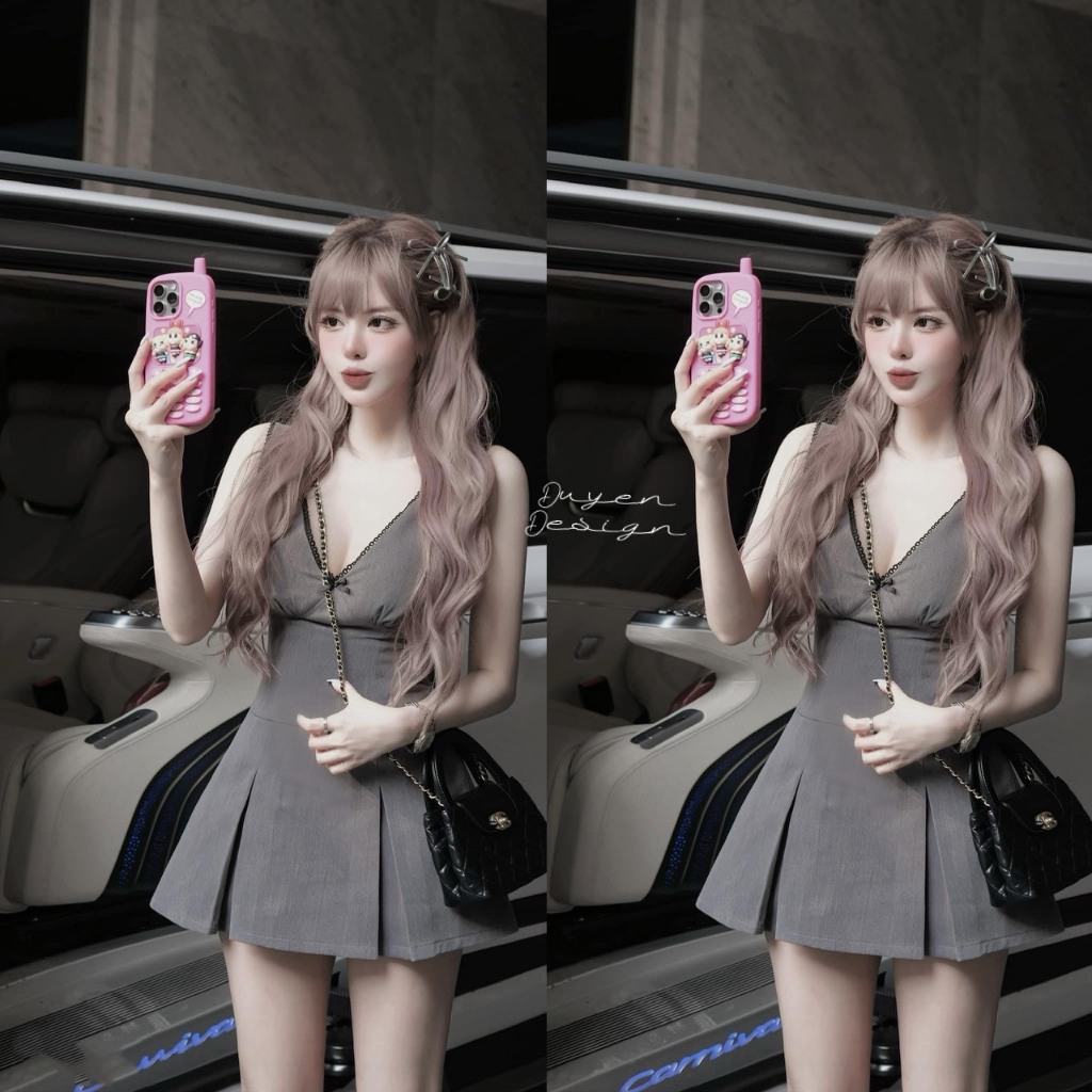 Mpb เดรสคอเต่า 2 สาย