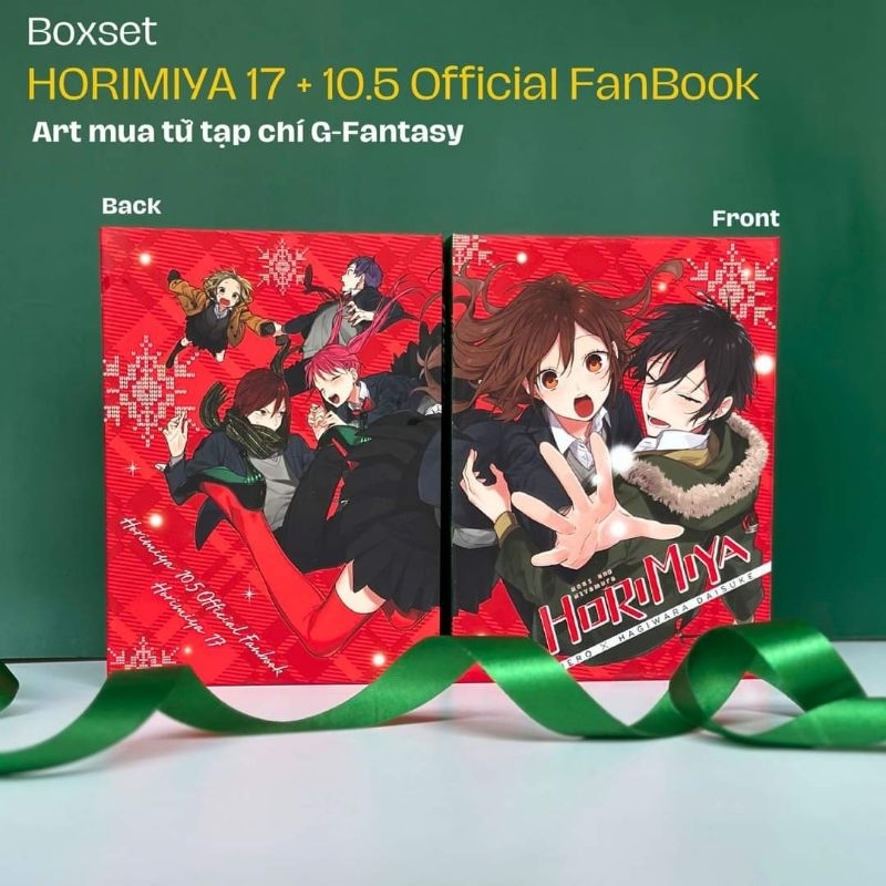 หนังสือ- Horimiya 17 - ชิ้นความทรงจํา - horimiya 10.5 Official FanBook + หน้าหนังสืออนุสรณ์ horimiya