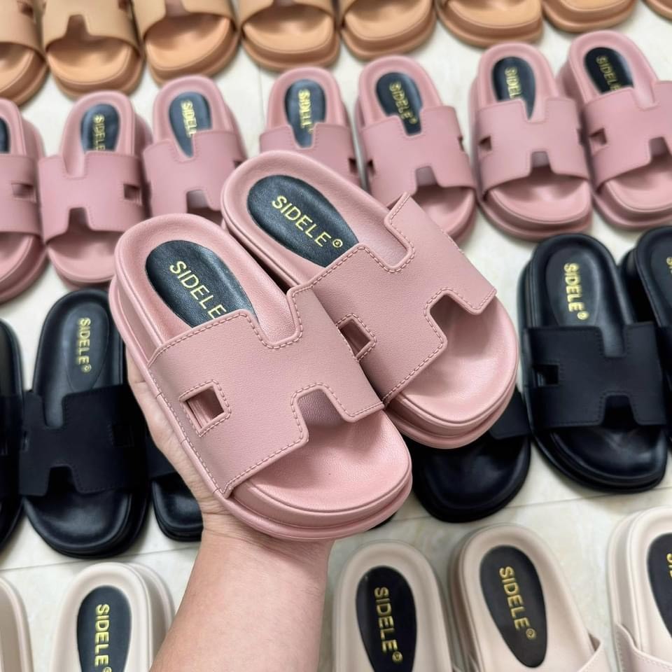 2p H-SHAPED SLIPPERS สําหรับเด็กผู้หญิง