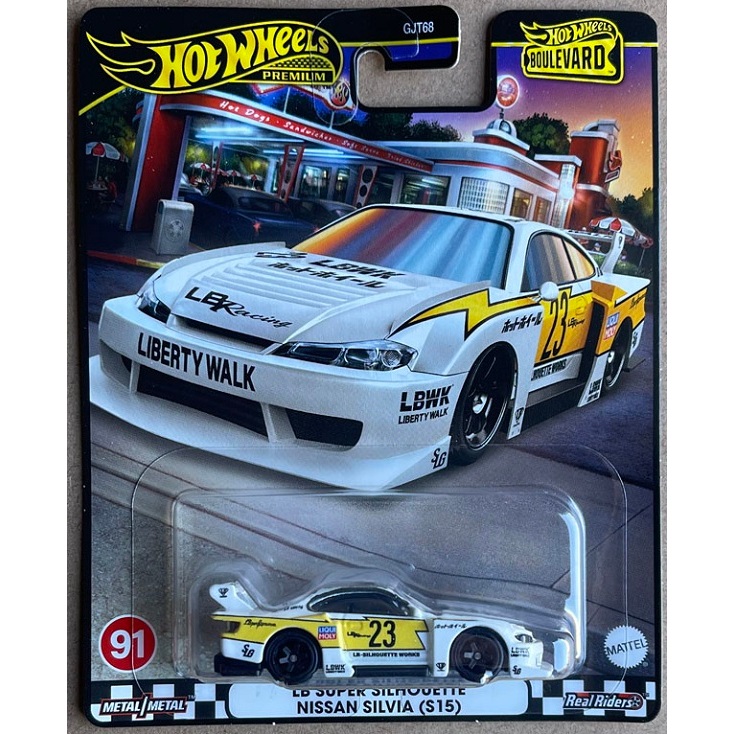 Hot Wheels Boulevard LB Liberty Walk Super Silhouette Nissan Silvia (S15)