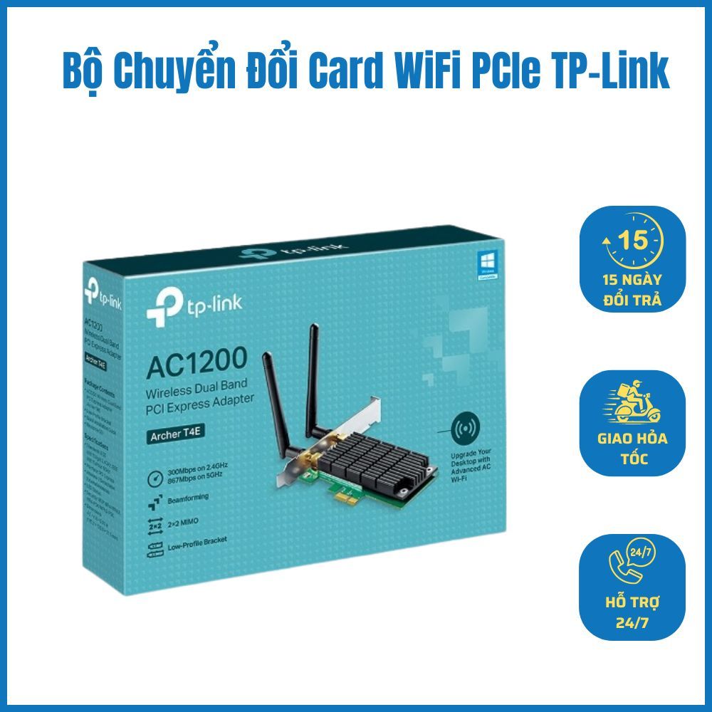 Tp-link Archer T2E-T4E-Tx55E อะแดปเตอร์การ์ด WiFi