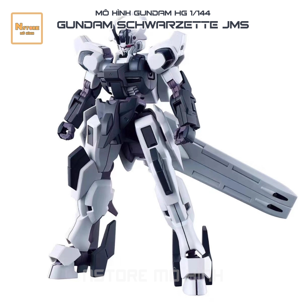 HG 1/144 Schwarzette TWFM Assembly Model จาก JMS นําเสนอรูปลอกน้ําอะนิเมะประกอบของเล่น