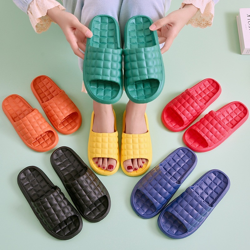 HOUSE SLIPPERS, SQUARE-SHAPED OFFICE SLIPPERS 88474 CHEAP SUPERMARKET VP88