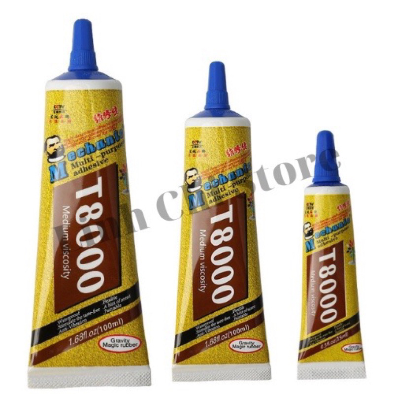 T8000 Mechanic Glue กาวใสสําหรับสกรีนและหลังโทรศัพท์