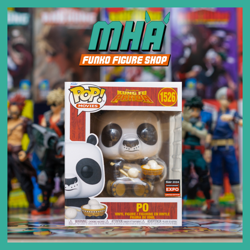 ของแท้ Funko Pop Movies Kung Fu Panda - Po 1526 C2E2 2024 พิเศษ 6 นิ้ว