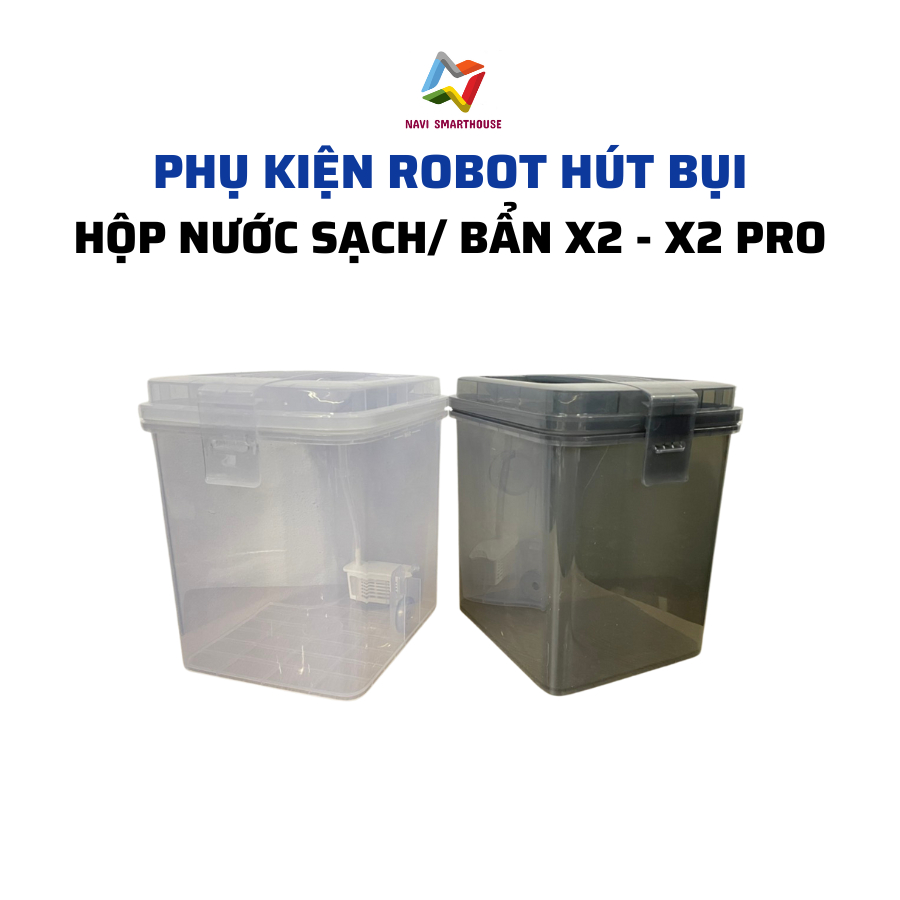 อุปกรณ์เสริมหุ่นยนต์ Debot X5 pro omni, X2 omni, T30s KR, T30s pro, X2 Combo กล่องไฟสะอาด, กล่องน้ํา