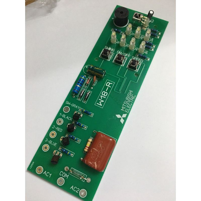 บอร์ดพัดลมติดผนัง Mitsubishi W18-RA Mitsubishi W16-RV