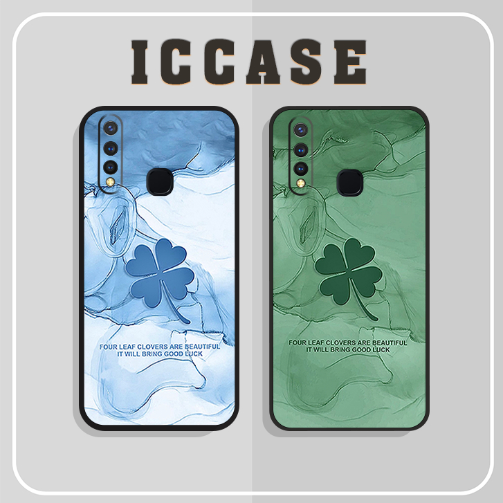 Vivo Y19 (1915) Phone Case - Lucky U3 โคลเวอร์สี่ใบ ใบนําโชค ความอุ่นใจสวยงาม