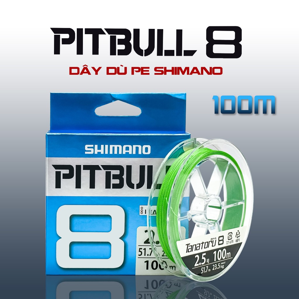 ร่มชูชีพตกปลา SHIMANO PE (PILLBULL) X8 100m -JAPAN ⚡EXPORT: Japan - ทุกเบอร์ 0,8 ถึง 7.0