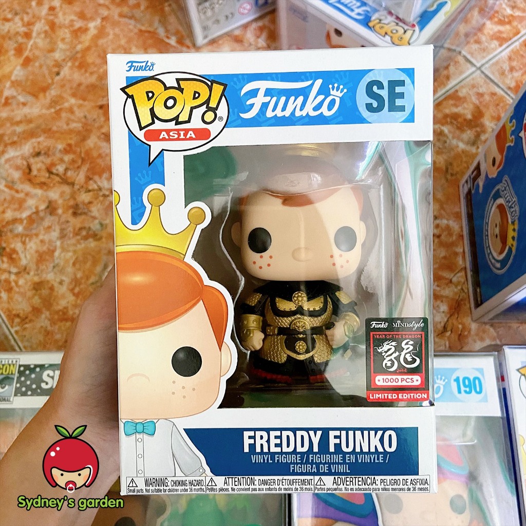 Funko Pop FREDDY FUNKO Figure - FREDDY AS TANG (YEAR OF DRAGON) (จํากัด 1000 ชิ้น)