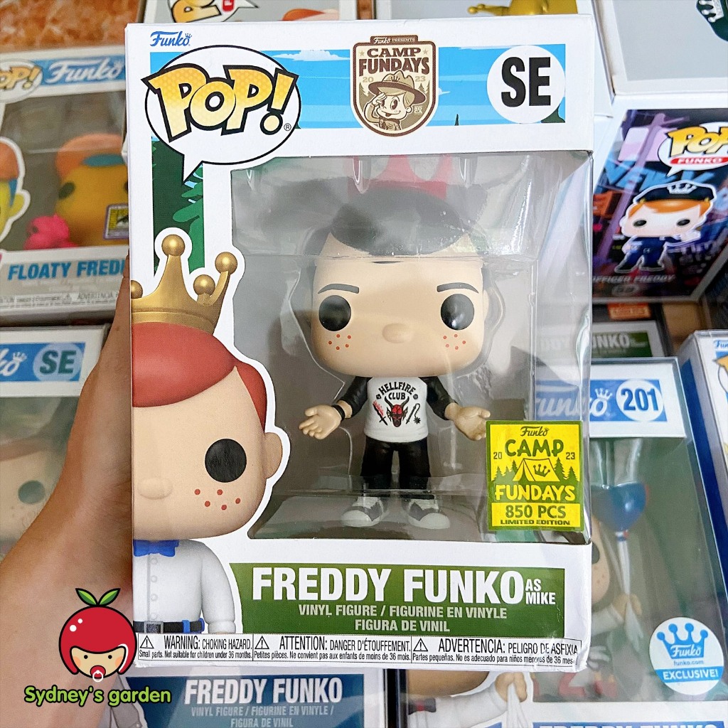 Funko Pop FREDDY FUNKO Figure - FREDDY AS MIKE (CAMP FUNDAY) (จํากัด 850 ชิ้น) (DAMAGED)