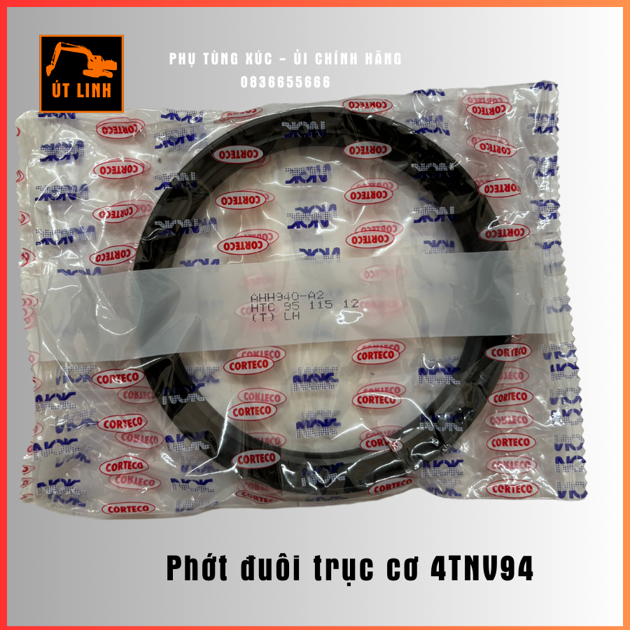 ซีลท้ายเพลาเครื่องยนต์ 4TNV94 95x115x12