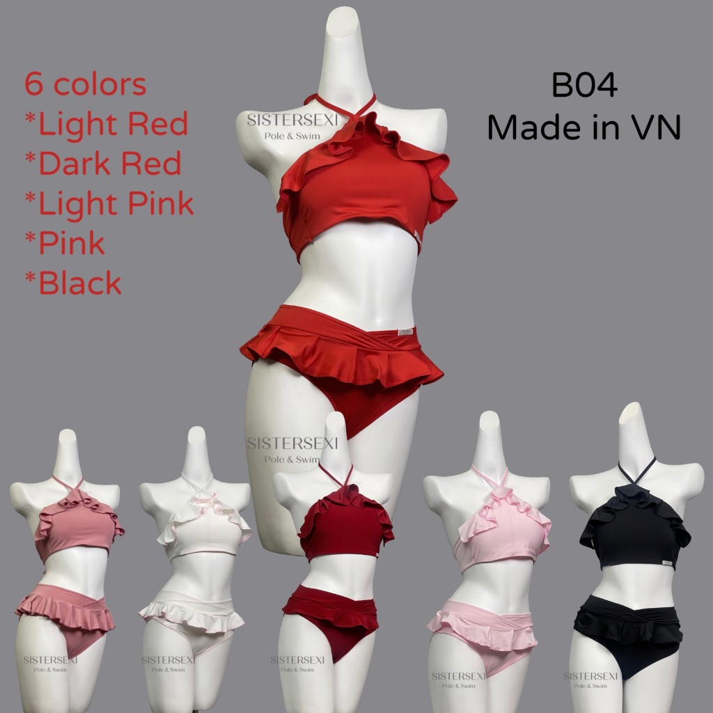 (AVAILABLE) B04- บิกินี่, Polewear, Twerking Rose Girls - SISTER SEXI