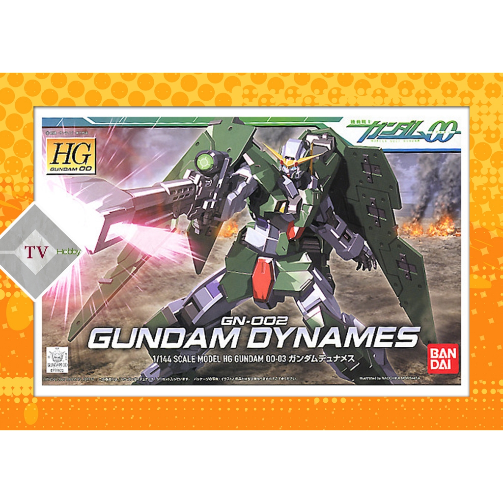 HG 1/144 Gundam Dynames Assembly Model