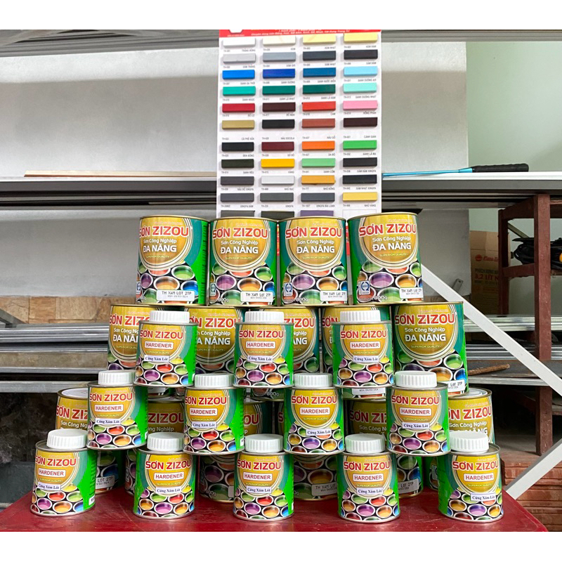 Zizou สี 2 ช่อง*****