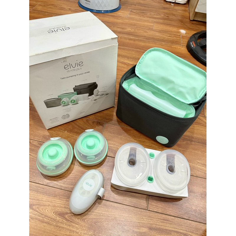 Elvie stride plus เครื่องปั๊มนม full pk