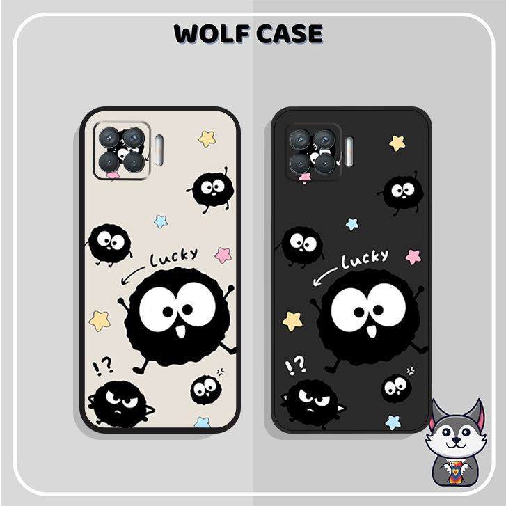 เคส Oppo A73 - A93 พร้อมภาพ BLACK BALL น่ารัก