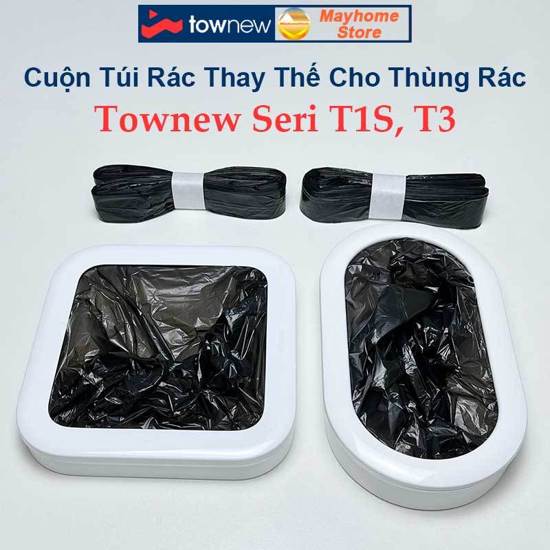 เปลี่ยนถุงขยะสําหรับ Townew T1, T1C, T1S, T Air, T Air X, T Air Lite, Townew T3 ถังขยะ, ถาดพลาสติกไม
