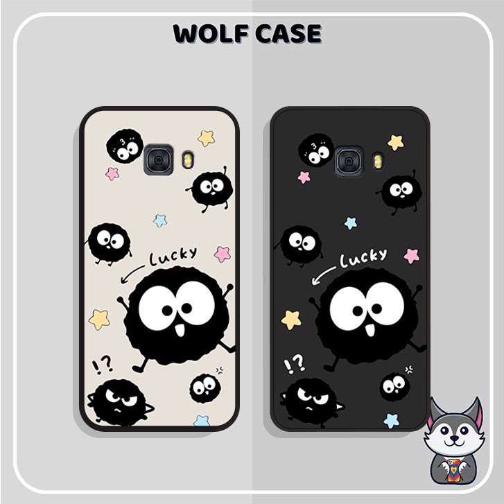 SamSung A9 Pro - เคส C9 Pro พร้อมภาพ BLACK BALL น่ารัก