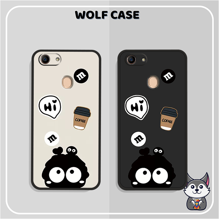 เคสสําหรับ Oppo F5/ F5 Youth/ F7/ F7 Youth พร้อมภาพถ่าน BLACK BALL น่ารัก