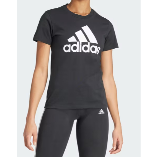 [VOUCHER 10%-15%]เสื้อยืดผู้หญิง adidas Logo Essentials LUNGEWEAR ไซส์ XS(ของแท้)