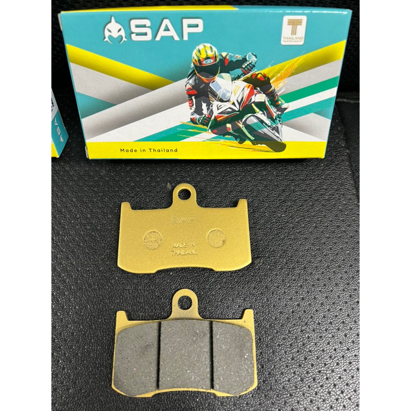 ผ้าเบรค ผ้าเบรคหน้า Z800 / Z900 / MT07,09 / R1 / R6 / R1M / GSX-S750 - SAP ยี่ห้อ Made In Thailand