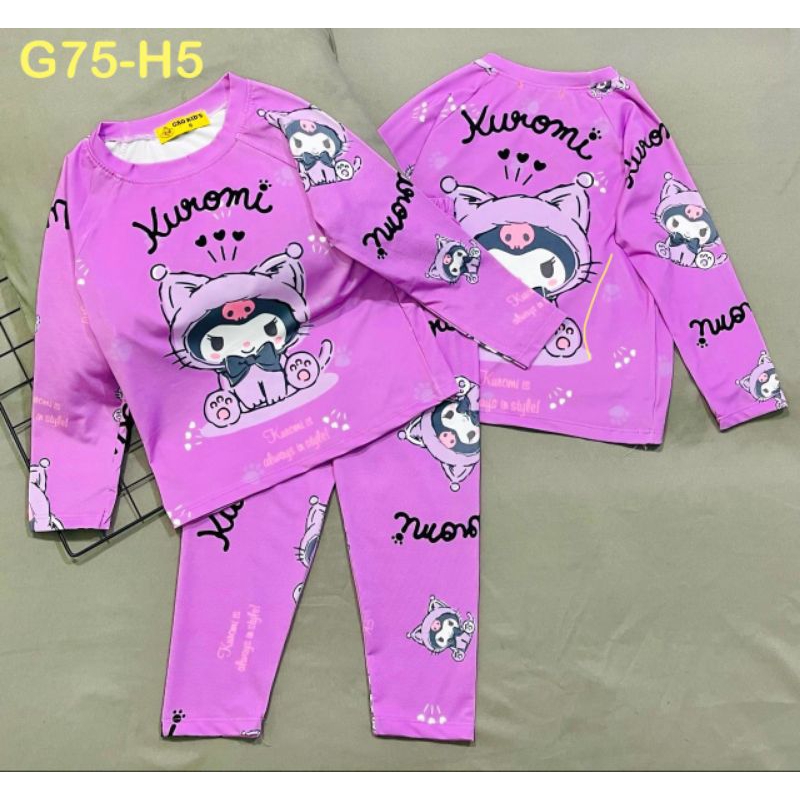 CODE G75 SZ 20-42KG ชุดยาว 3D COOL GIRLS