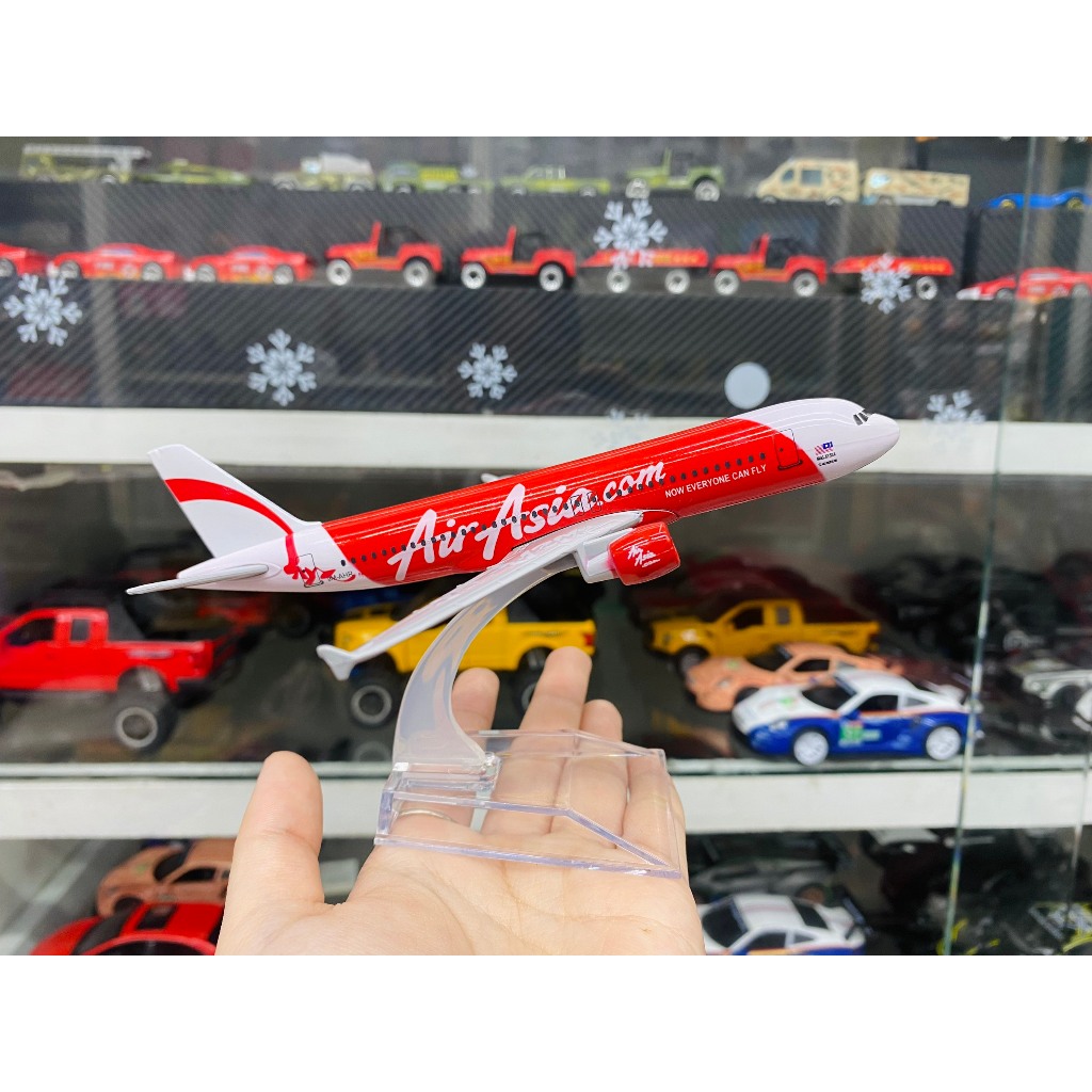 เครื่องบิน Air Asia 9M-AHR A320-216 16ซม. รุ่น MB16131