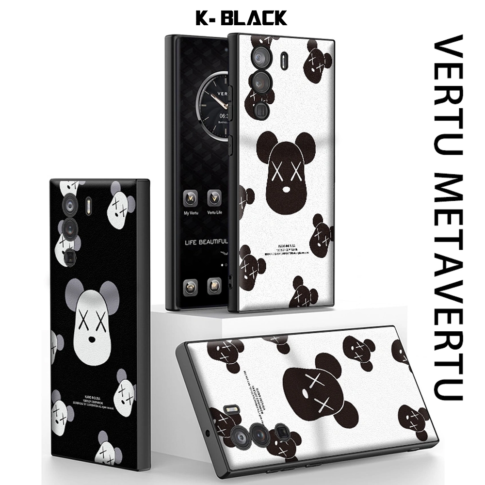 เคส Be@rbrick รุ่น METAVERTU และฝาครอบป้องกัน ไม่ซ้ําใคร ไฟสุดๆ ใส่โทรศัพท์ Vertu