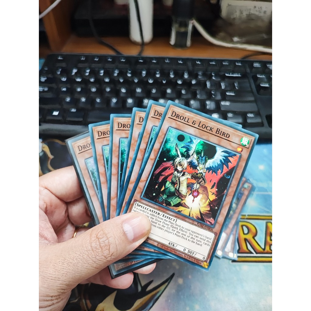 [Yugioh Funny Shop] การ์ด 1 ใบ Droll & Lock Bird - RA02-EN006
