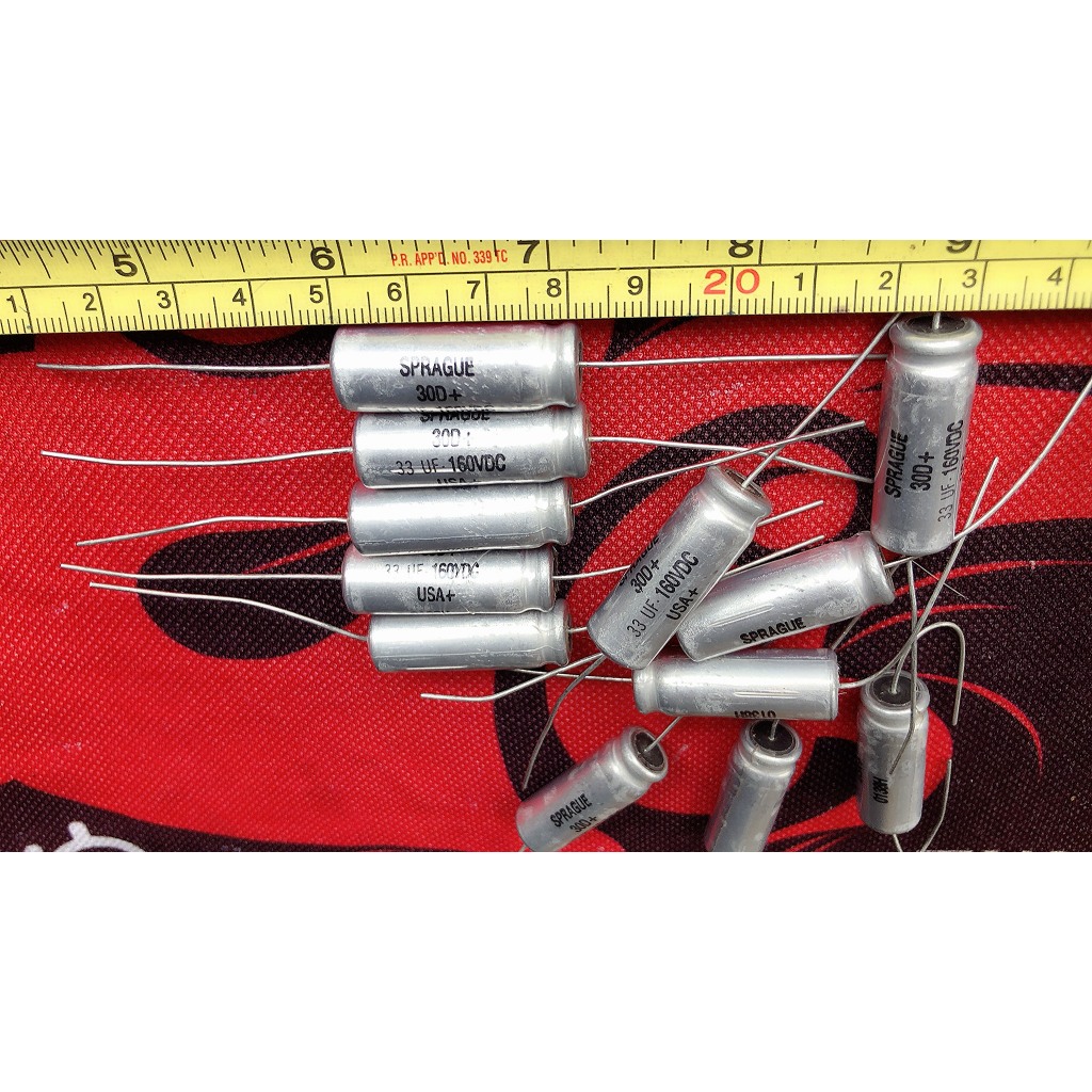 ตัวเก็บประจุสปริง 33uf/160V,47uF/35V,330uF/35V,150uf/50V