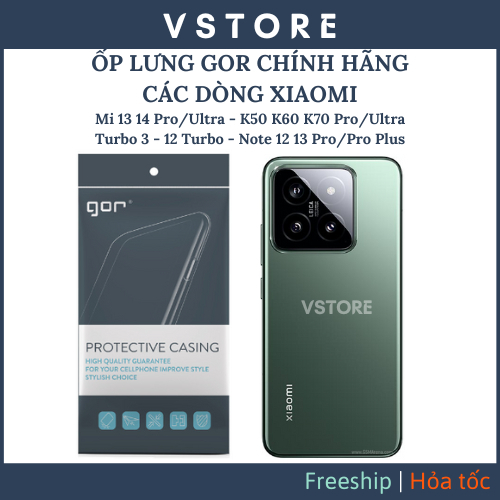 GOR Xiaomi Mi 15 14 Pro Turbo 3 หมายเหตุ 13 14 Pro K70 Ultra K60U 12 Turbo 13T Pro Poco X6 หมายเหตุ 