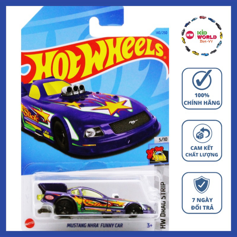 Hot Wheels basic Mustang NHRA Funny Car HKH30 รถโมเดล
