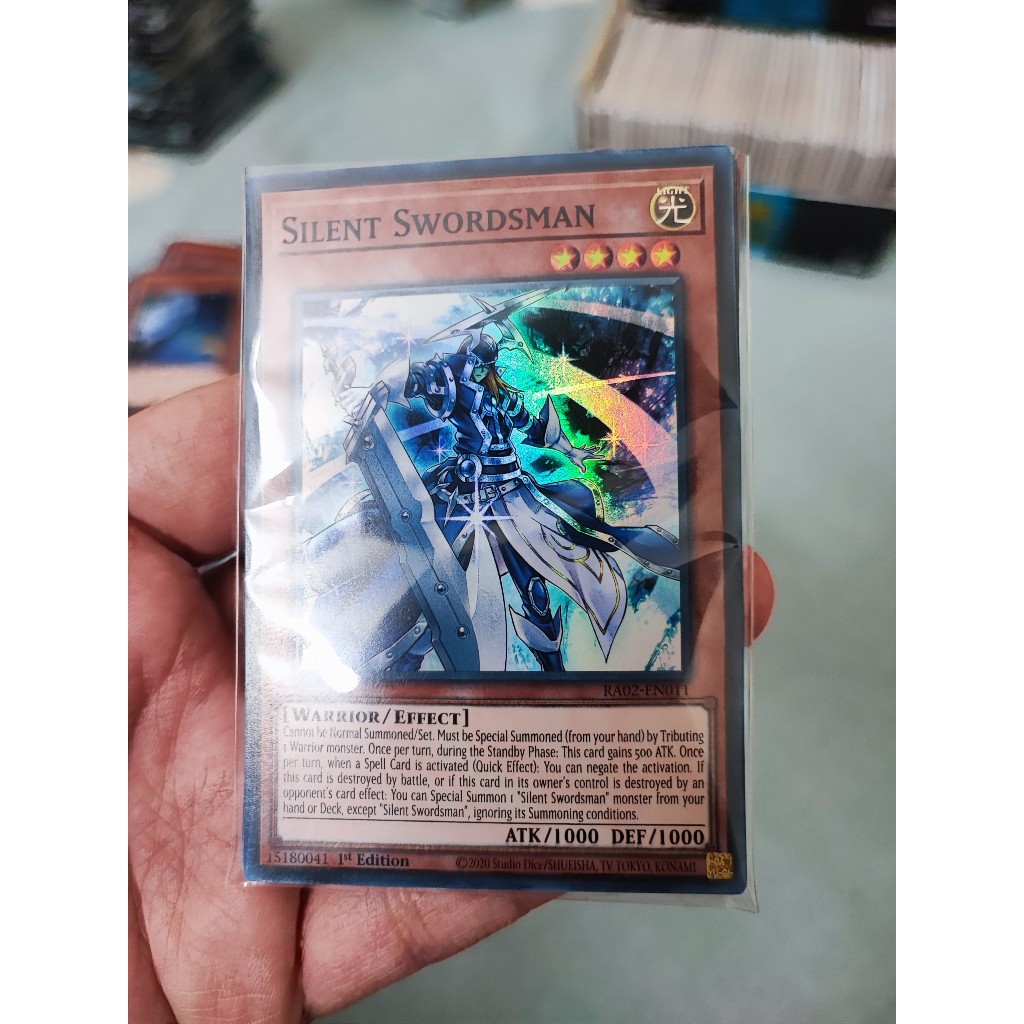 [Yugioh Funny Shop] การ์ดดาบพิฆาตเงียบ 1 ใบ - RA02-EN011
