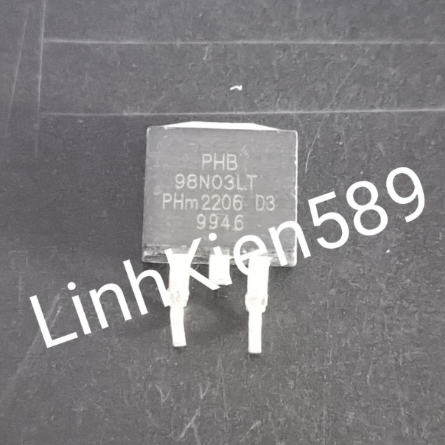 10 ชิ้น Mosfet PHB98N03LT 98N03LT 98N03 N ช่อง 98A 30V TO-263