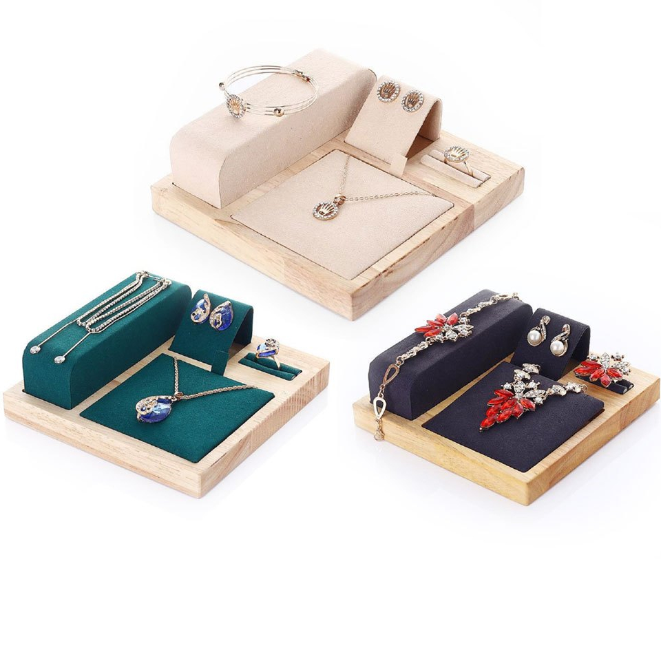 ชั้นวางไม้โชว์เครื่องประดับและสร้อยคอ [D2C_K2] คิ้วไฮบริดถ่ายภาพตัวอย่าง 3D สวยงาม