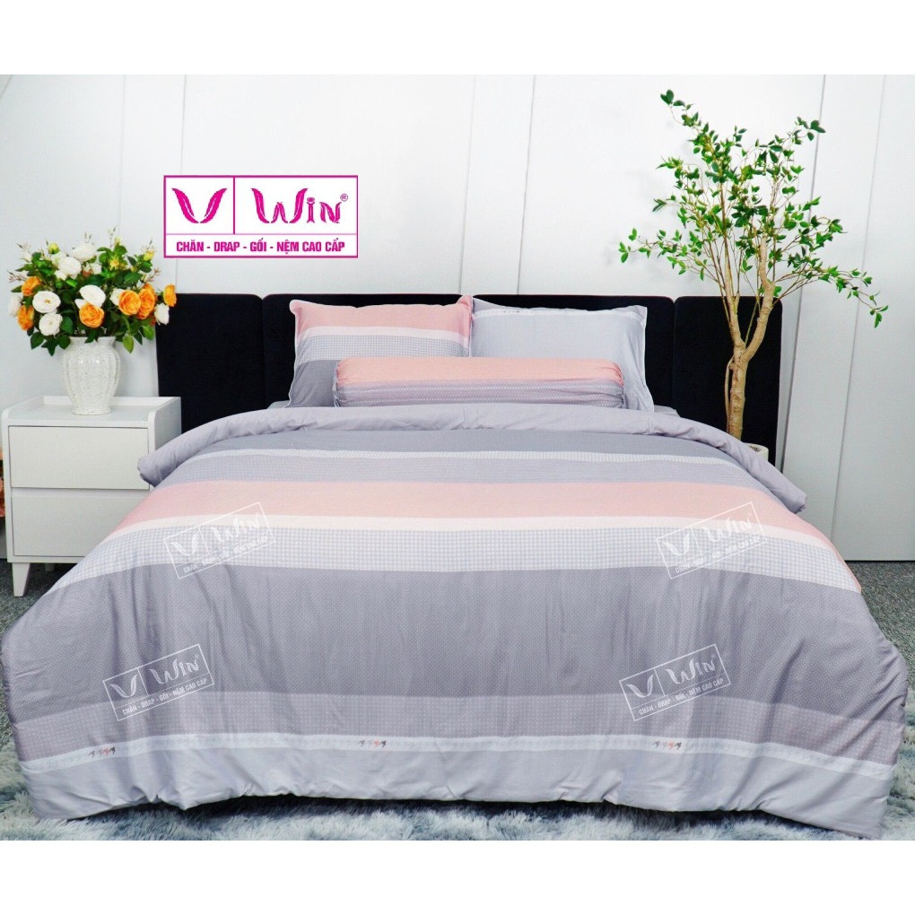 ของแท้ THANG LOI - ชุดเครื่องนอน Tencel ไร้ริ้วรอยระดับพรีเมียม Super Win D09