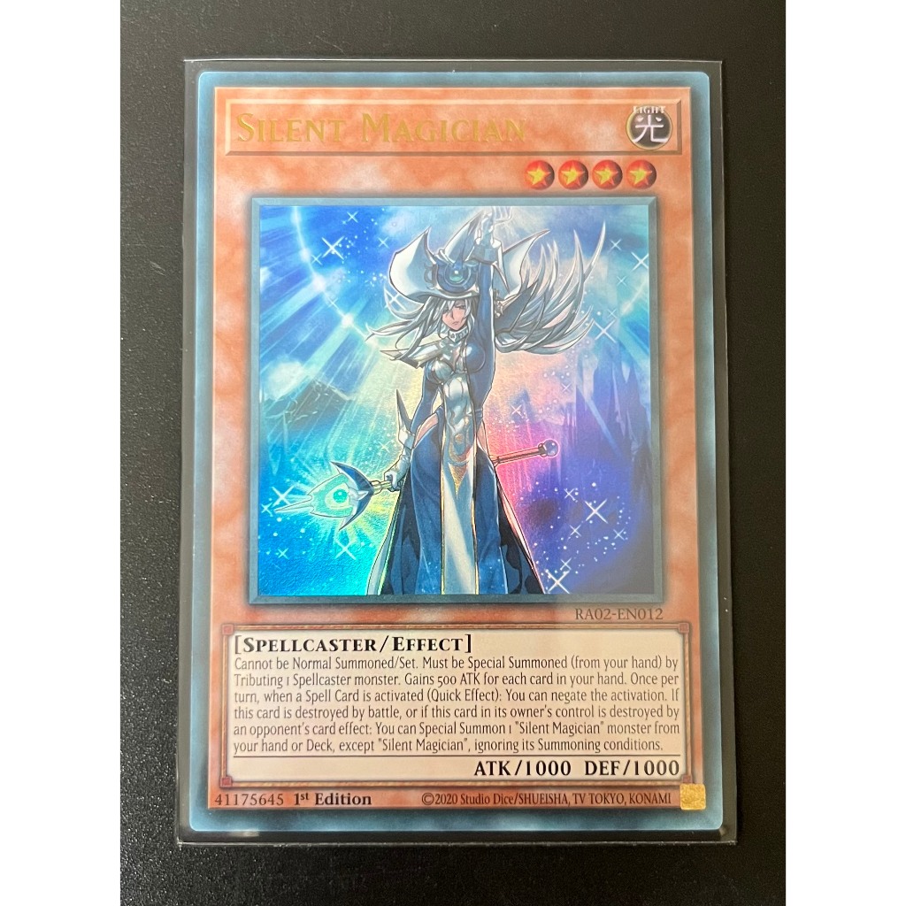YMS - [การ์ด Yugioh] - [TCG-UK] - RA02-EN012 - นักมายากลเงียบ