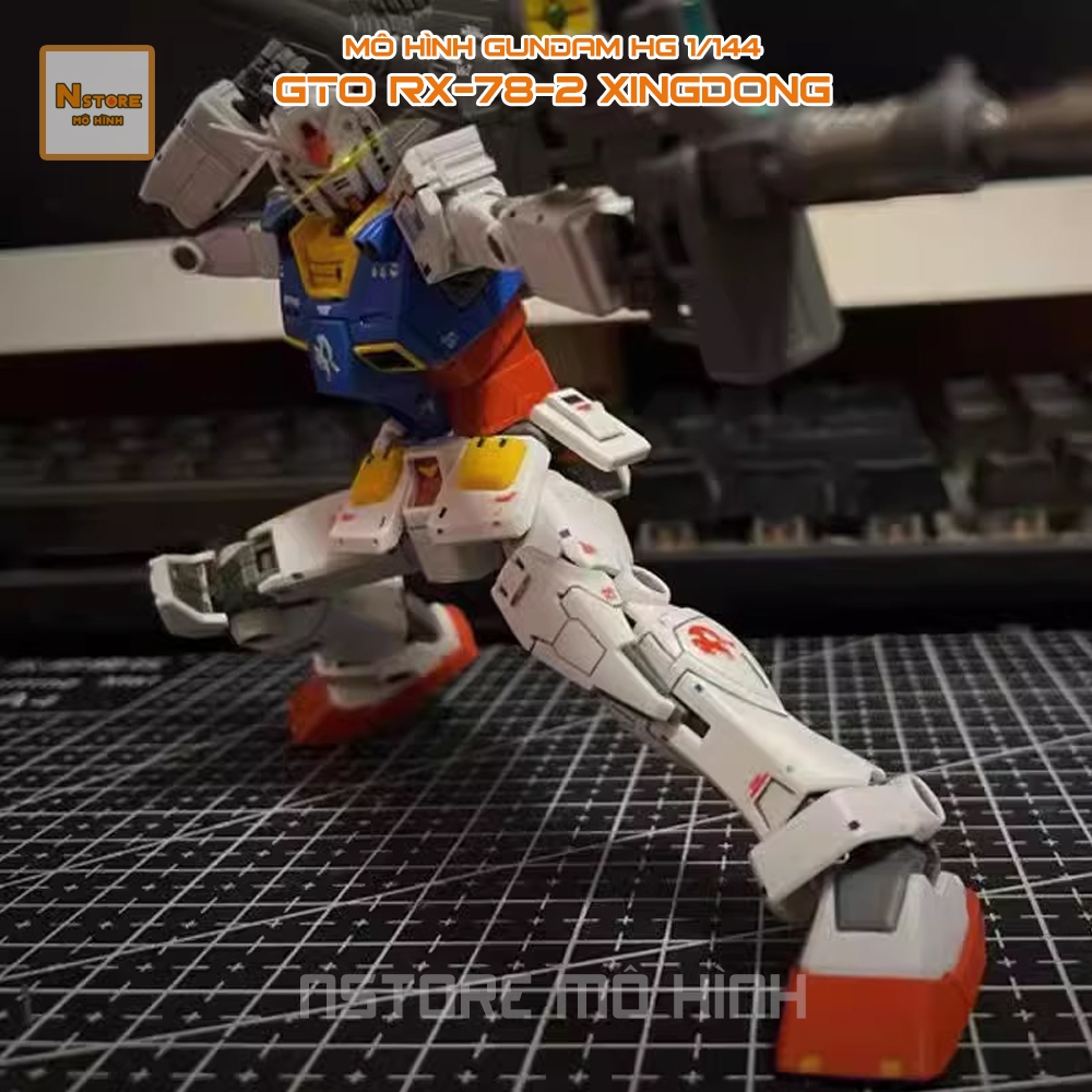 HG GTO RX-78-2 XingDong Assembly Model 1/144 อะนิเมะประกอบของเล่น