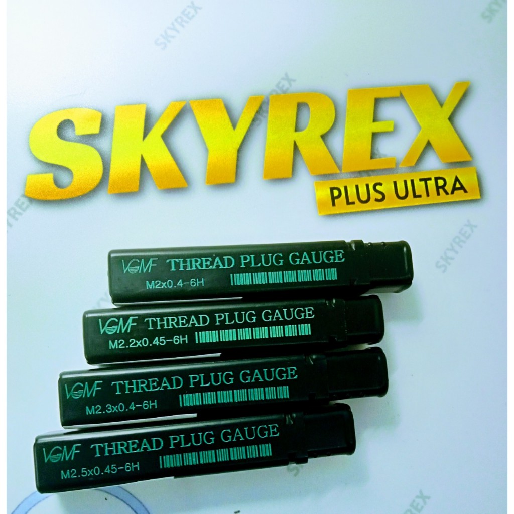 ลูกไม้ CARE - PLUG GAUGE -6H (M1.4x0.3 & M1.6x0.35 & M2.2x0.45 & M2.3x0.4 & M2.5x0.45 & M3x0.35 & M3