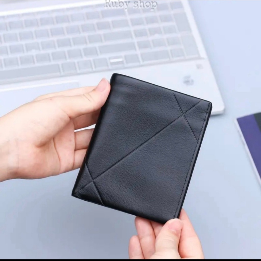 Nappa Cowhide Leather Wallet Compact Premium Leather Wallet