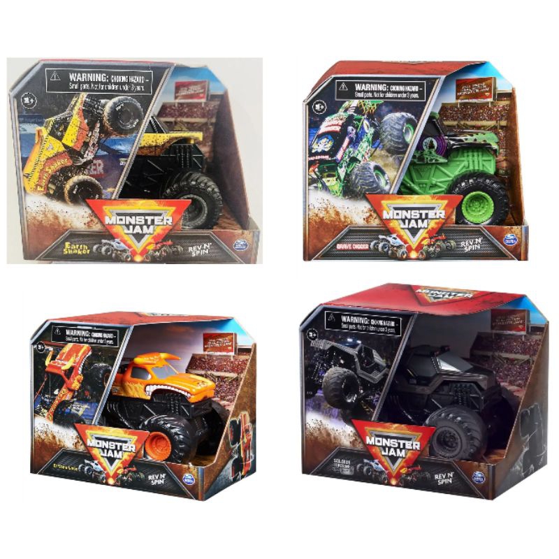 รถ Monster Jam พร้อม Rev Spin fullbox
